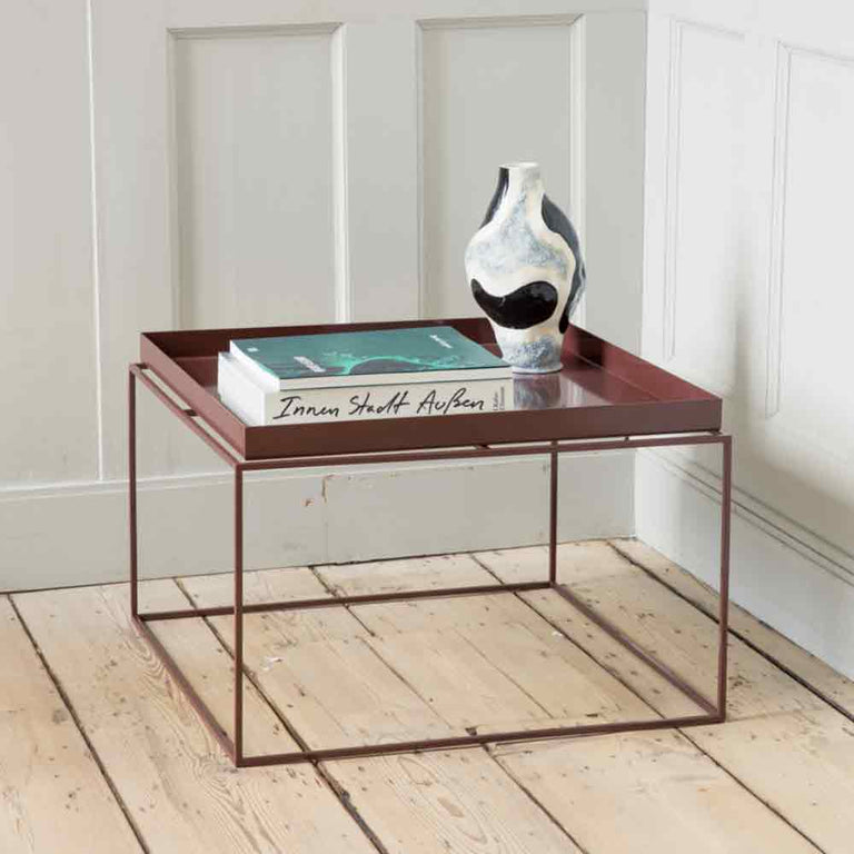 Tray Table 60cm Chocolate High Gloss Lifestyle | HAY