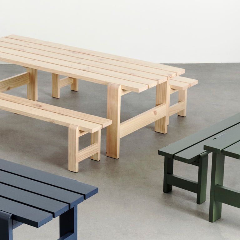 Weekday Table & Bench Collection | Hay | Insidestore