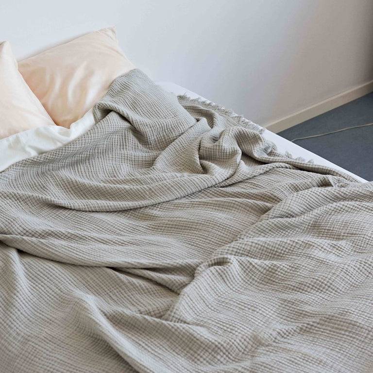 Crinkle Bedspread Grey | Hay | Insidestore