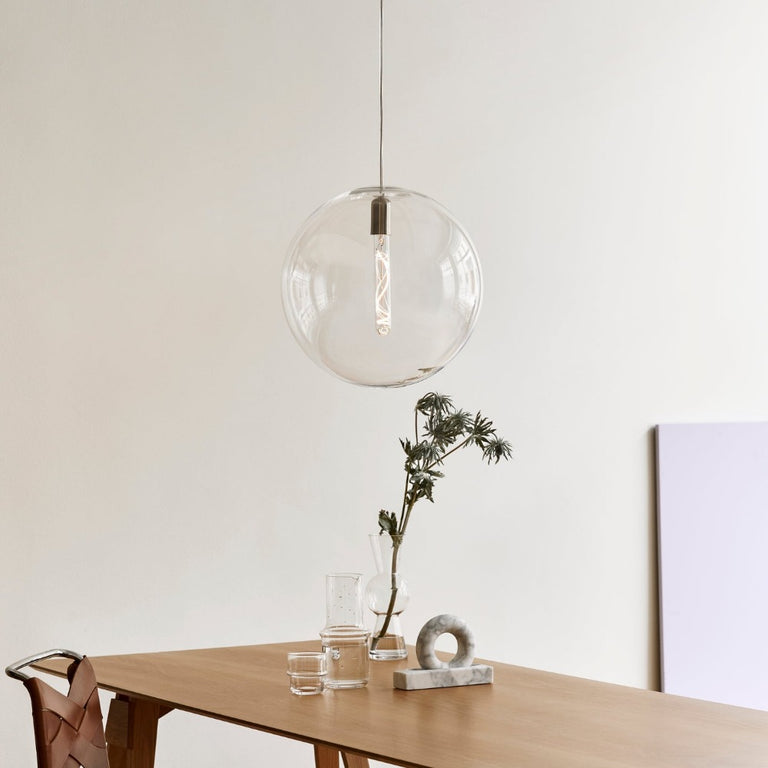 Luna Pendant Clear Large | Design House Stockholm | Insidestore